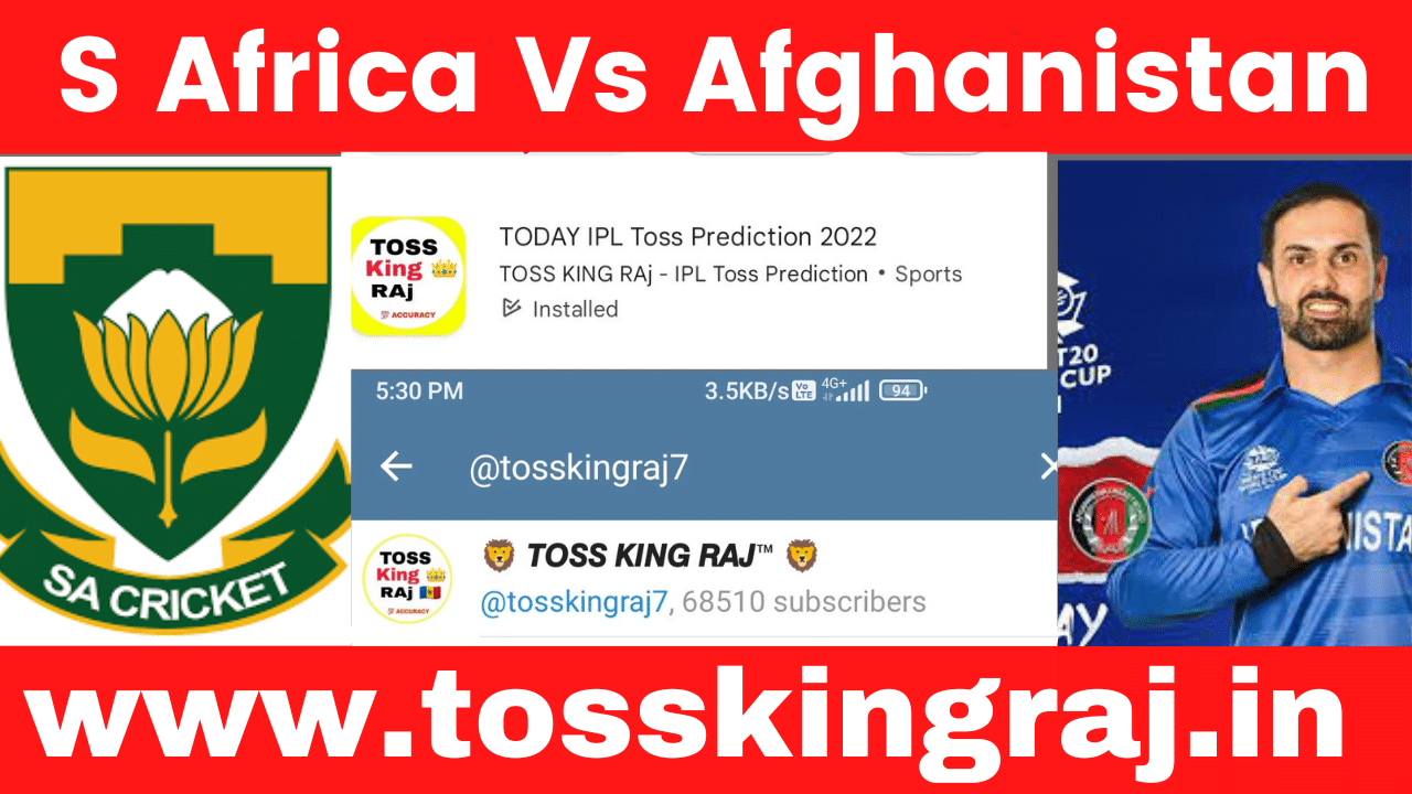 SA vs AFG Toss And Match Prediction | ICC Men's World Cup 42nd Match Prediction