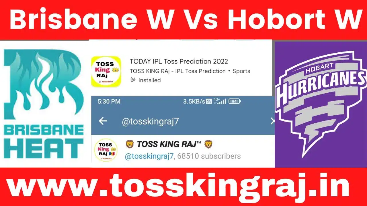 BH-W vs HH-W Toss And Match Prediction | Women's Big Bash League 39th Match Prediction