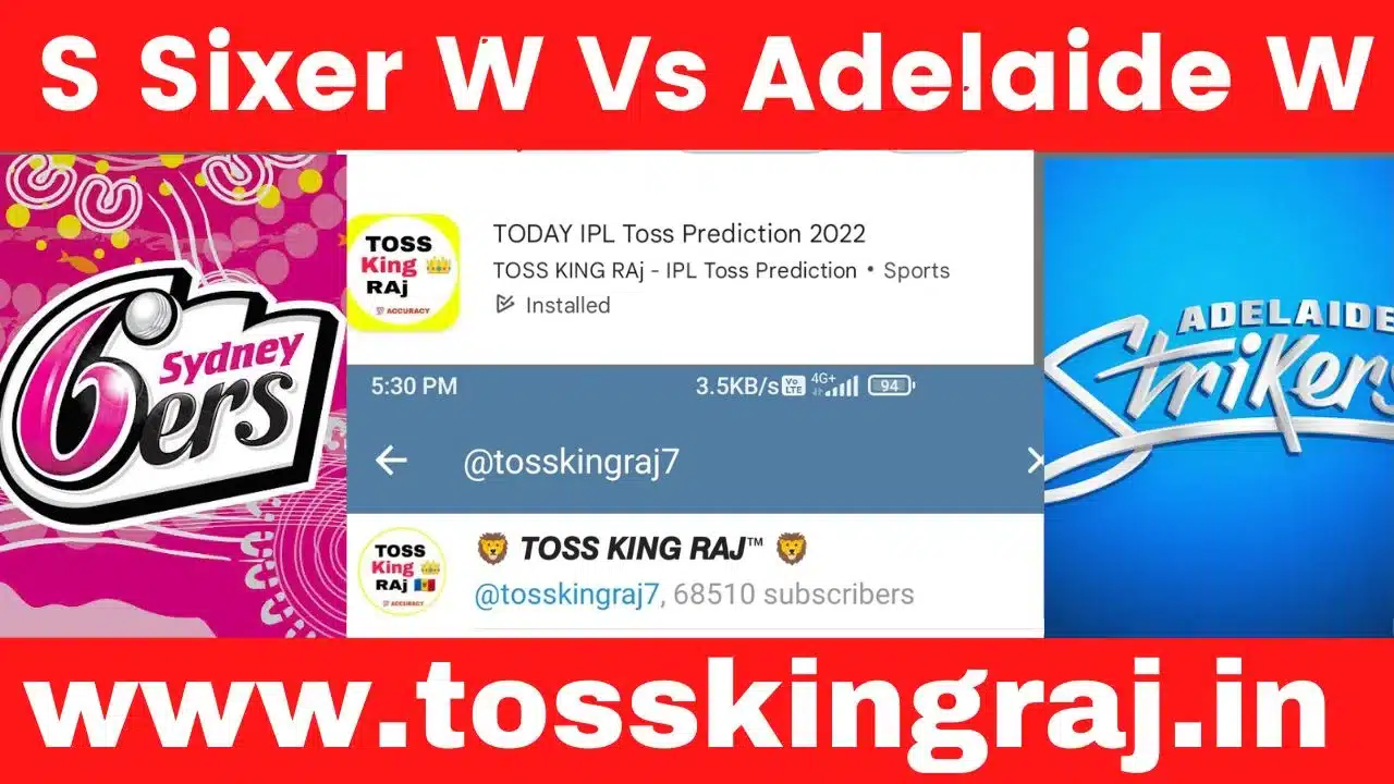 SS-W vs AS-W Toss And Match Prediction | Women's Big Bash League 45th Match Prediction
