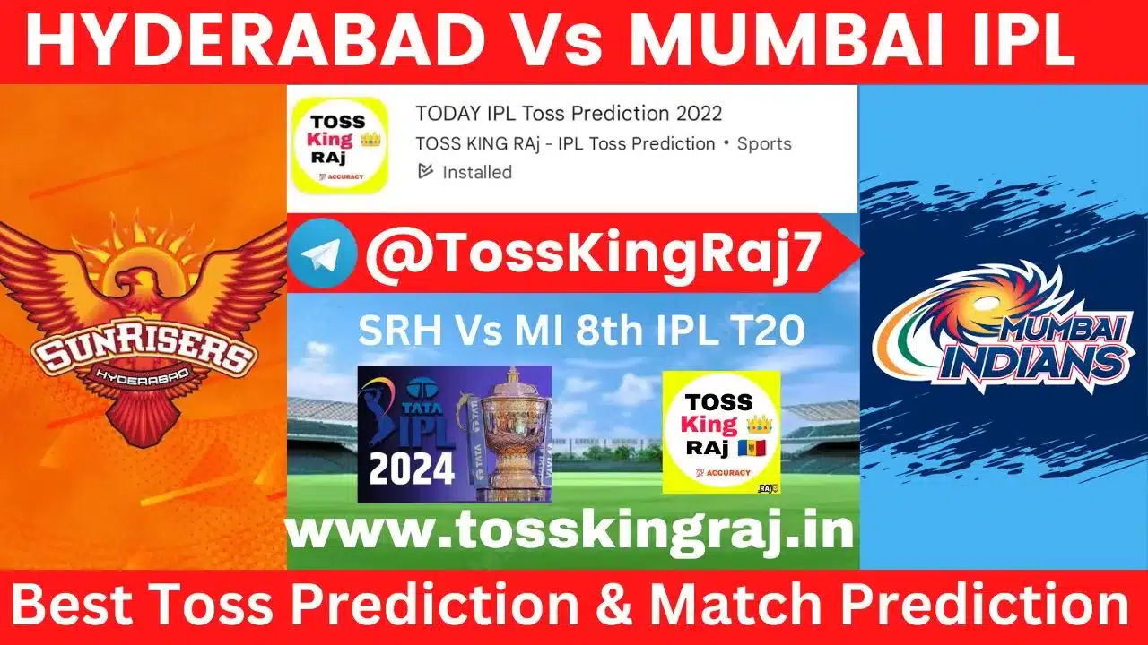 SRH Vs MI Toss Prediction Today | Sunrisers Hyderabad Vs Mumbai Indians Today Match Prediction | 8th Match IPL 2024