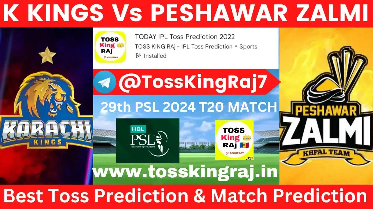 KK Vs PZ Toss Prediction Today | Karachi Kings Vs Peshawar Zalmi Today Match Prediction | 29th T20 Match | PSL 2024