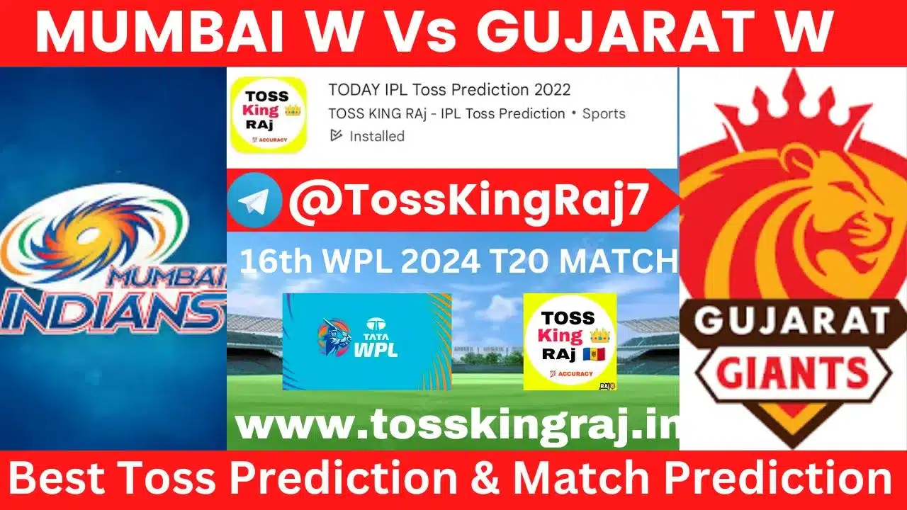 MI W Vs GG W Toss Prediction Today | Mumbai Indians Womens Vs Gujarat Giants Womens Today Match Prediction | 16th WPL T20
